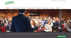 Desktop Screenshot of gabal.de